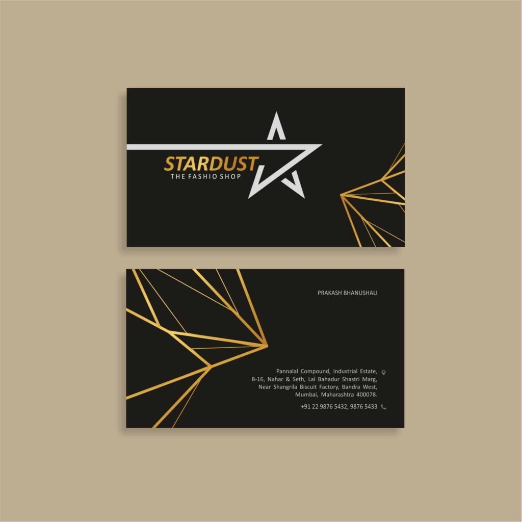 Thick premium cards with gold or silver foil provide an elegant touch, often preferred in upscale industries like jewelry, diamonds, VIP services, and government sectors.