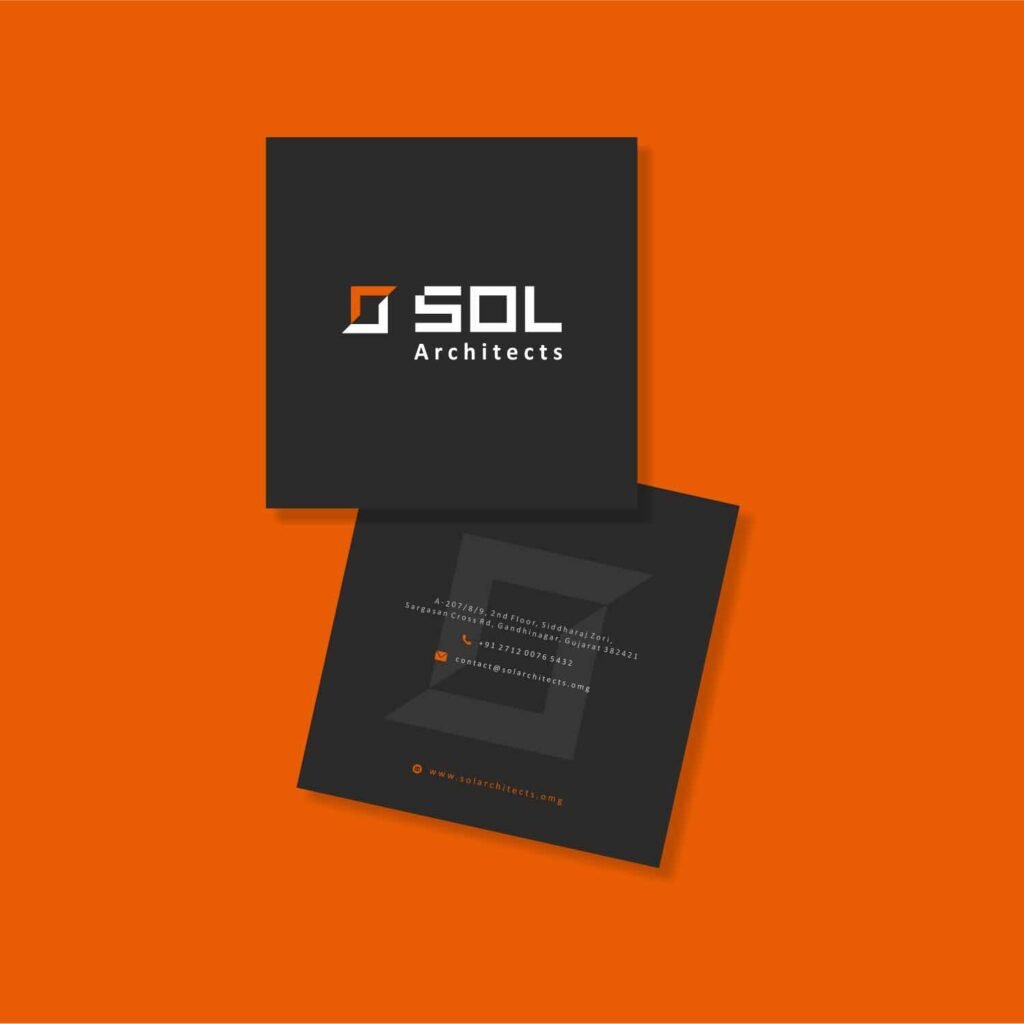 (Square visiting cards | Square Business Cards | Square Business Print design)