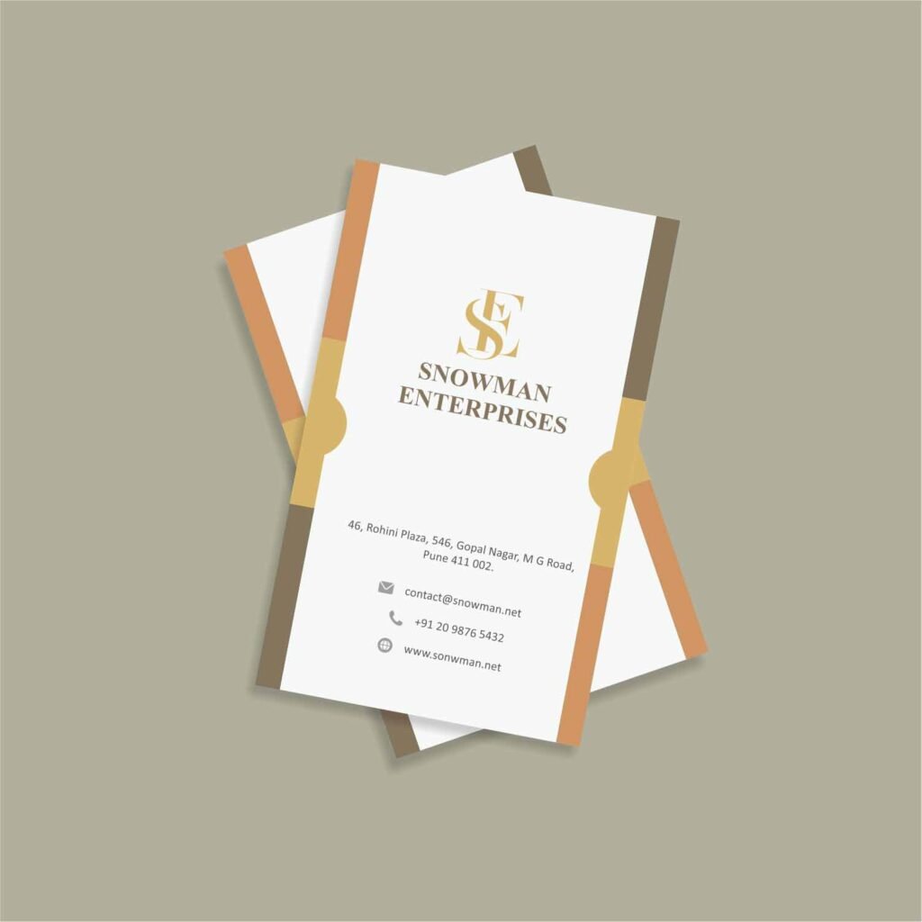 Standard visiting cards available in economical and small quantity options.