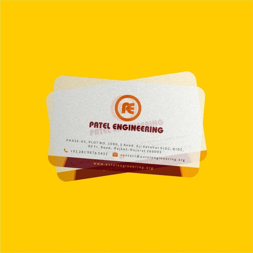 “Transparent Visiting Cards | Print | Design”