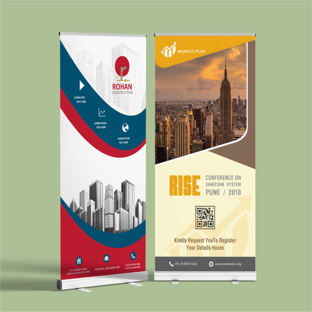 Standees | Roll up standee | aluminum rollup standee | Digital Signage Displays