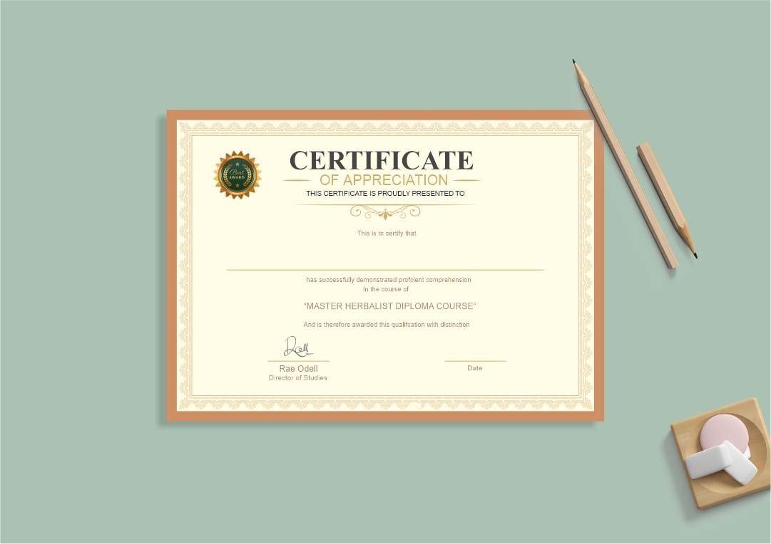 print certificate