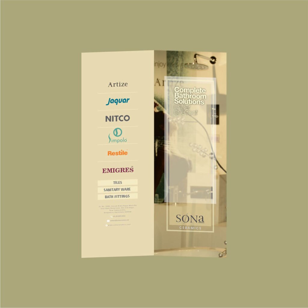 The pamphlet printing process at Sasam Graphics